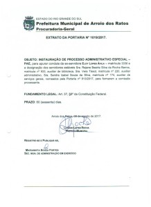 Extrato Portaria 001