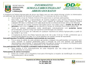 SEM. FARROUPILHA 2017